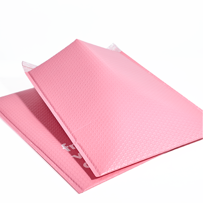 Large size pink express bubble bag