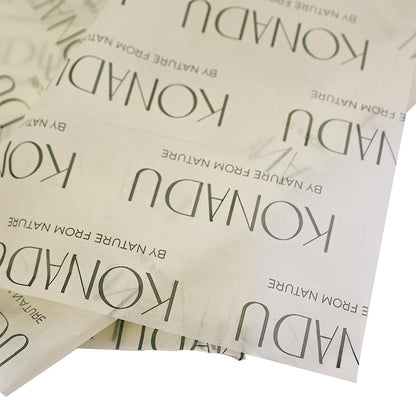 Light yellow wrapping paper pattern dark green printing