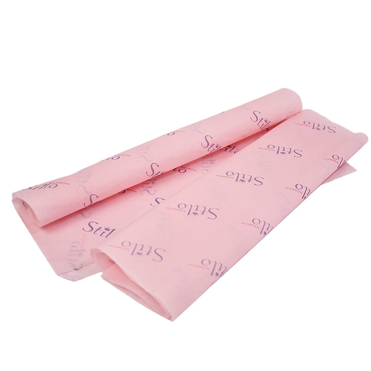 Pink wrapping paper pattern purple printing