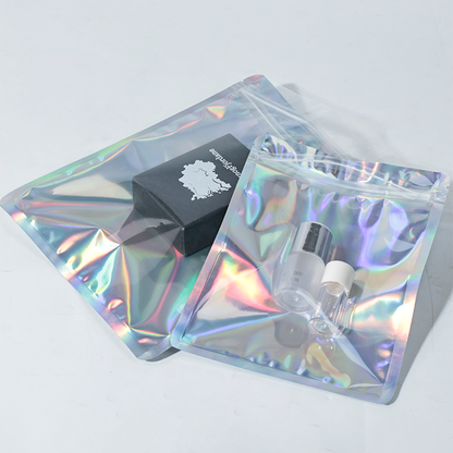 Various sizes of laser ziplock bags