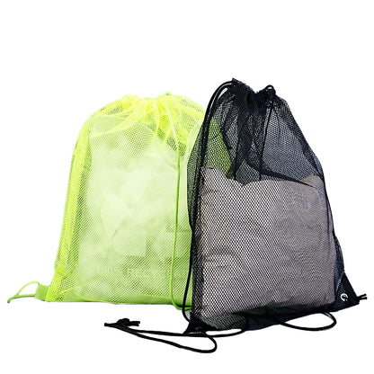 Mesh Double Loop Backpack Drawstring Bag