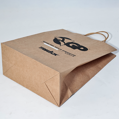 Kraft paper handbag