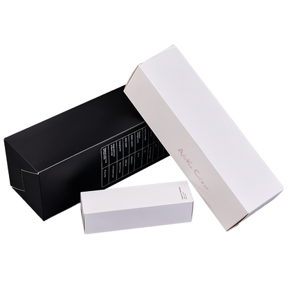 Large size black and white product packaging box
