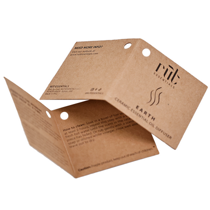 Kraft Paper Book Flip Tag