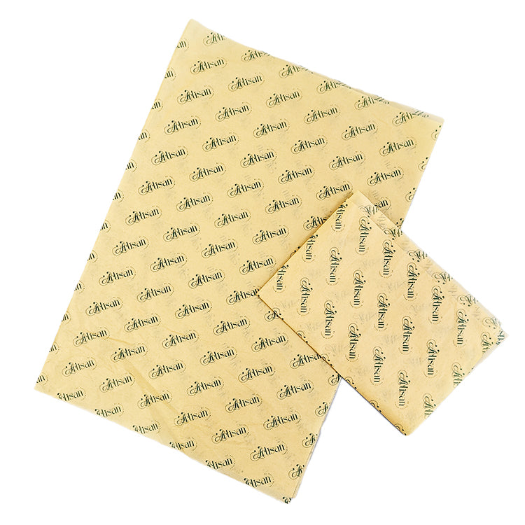 Yellow Shirley Paper Print Dark Green English Wrapping Paper