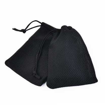 Mesh drawstring bag