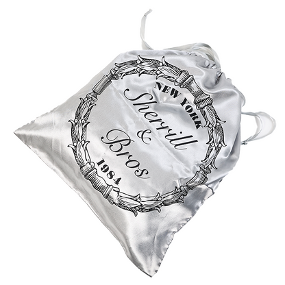 Silk drawstring bag