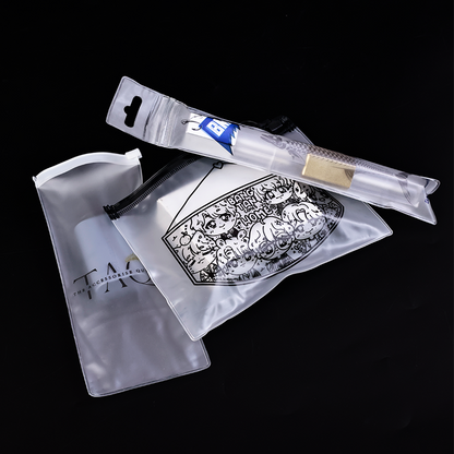 Various sizes of self-sealing PE zipper bags
