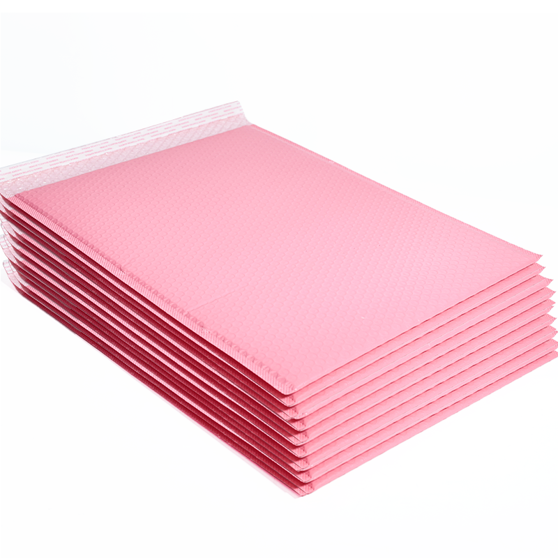 Large size pink express bubble bag