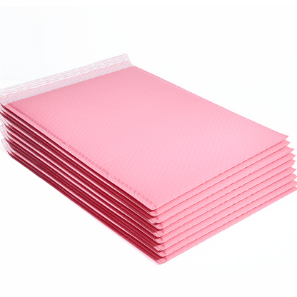 Large size pink express bubble bag