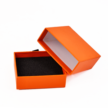 Orange Square Drawer Box