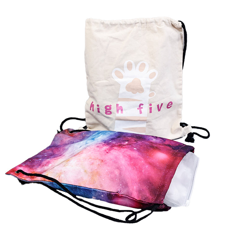 Zipperless Backpack Drawstring Bag