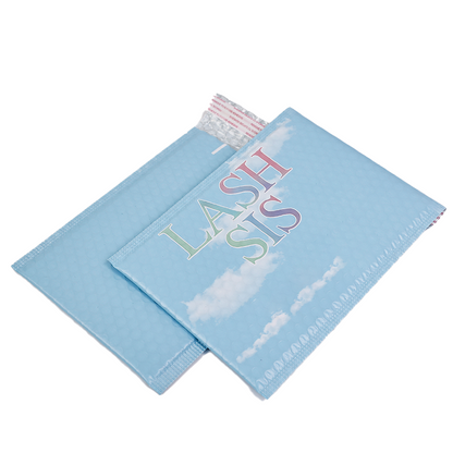Blue co-extrusion film express bubble bag