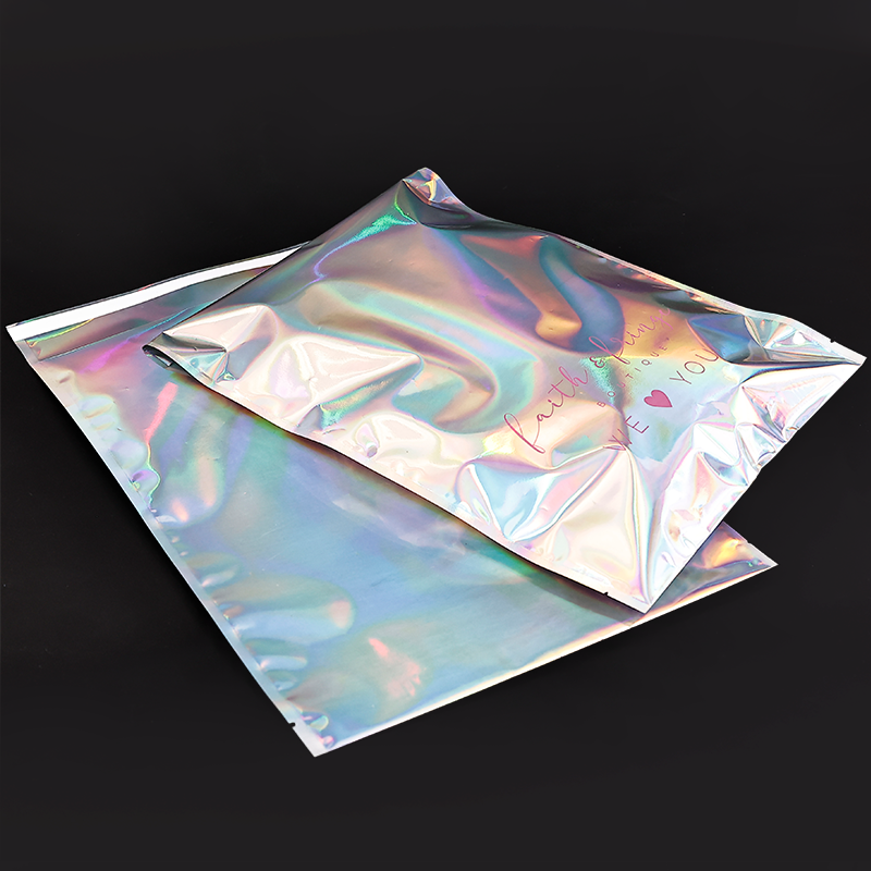 Laser plastic express packaging bag