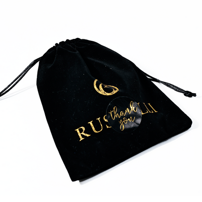 Black Multi-Size Fleece Drawstring Bag