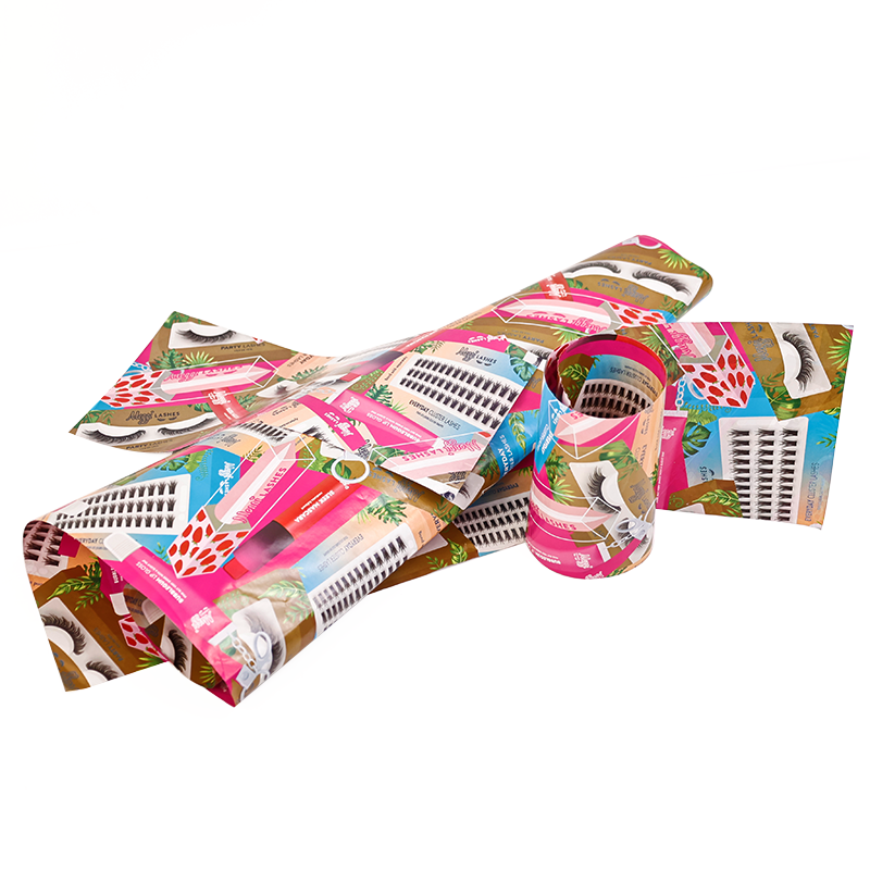 Full-page printed wrapping paper in various sizes