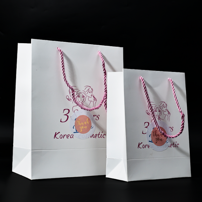White Printing Powder Multi-Size Tote Bag