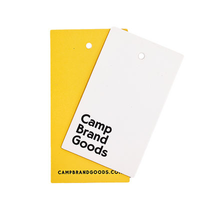 Yellow long tag