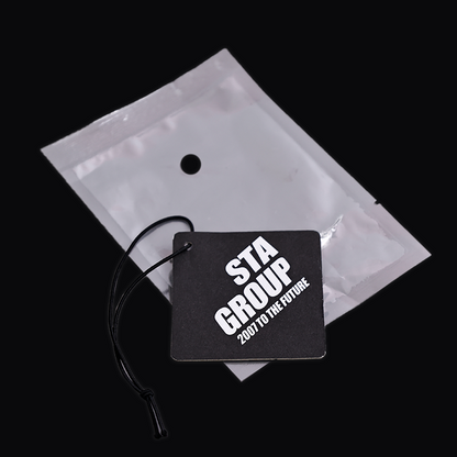 Transparent bag hangtag aromatherapy tablets