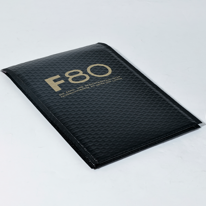 Black pattern hot stamping co-extrusion film express bubble bag