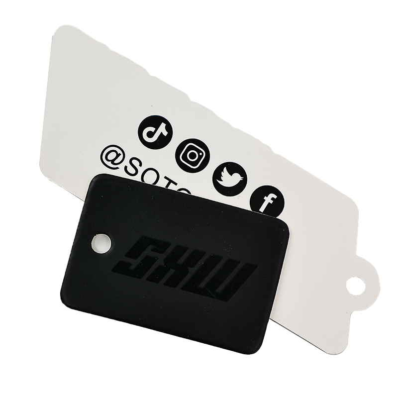 UV printing same pattern special-shaped hang tag