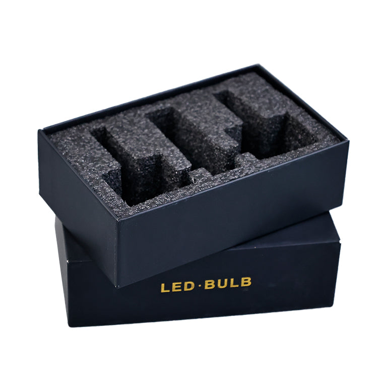 Black long lid gift box