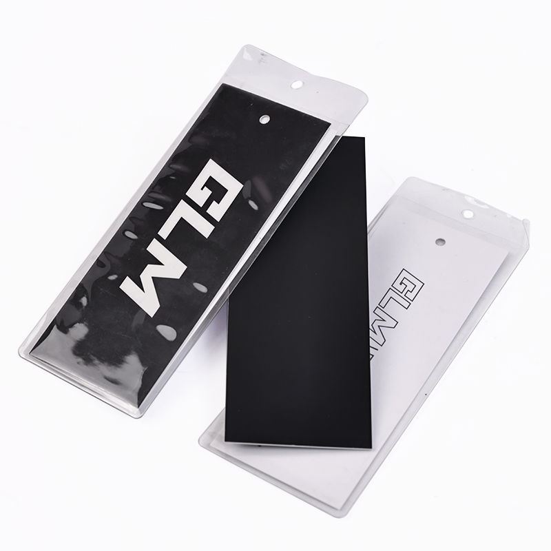 GLM multi-material packaging with a hang tag