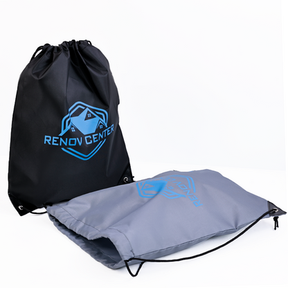Polyester backpack drawstring bag in multiple colors