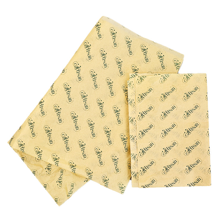 Yellow Shirley Paper Print Dark Green English Wrapping Paper