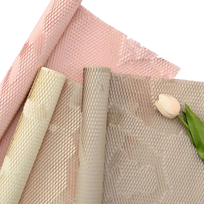 Environmentally friendly honeycomb packaging paper