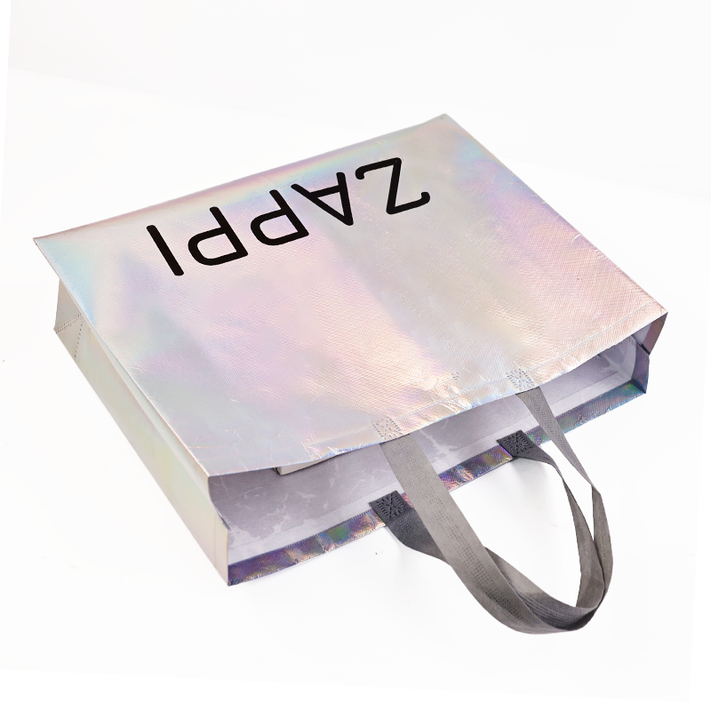 Large size laser non-woven tote bag