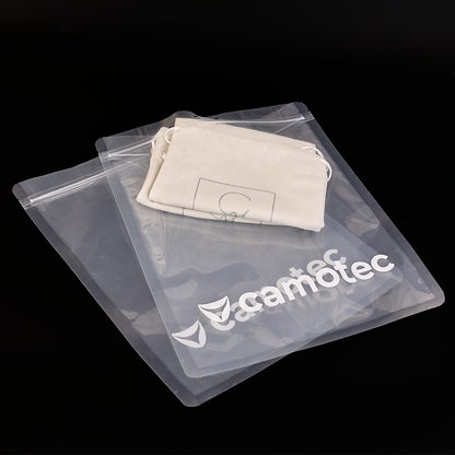 Square transparent PE zipper bag