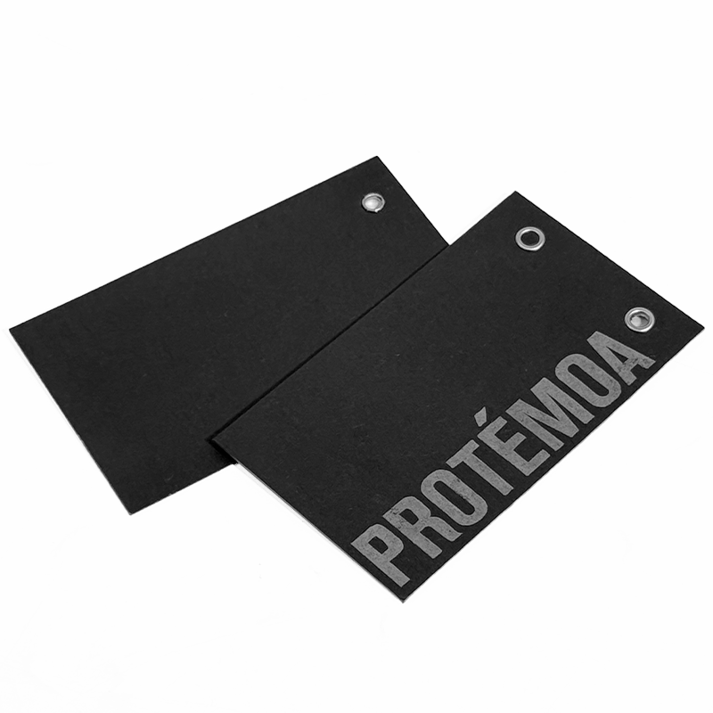 Black printed silver bimetallic buckle card