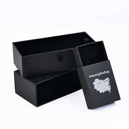 Black multi-size drawer box