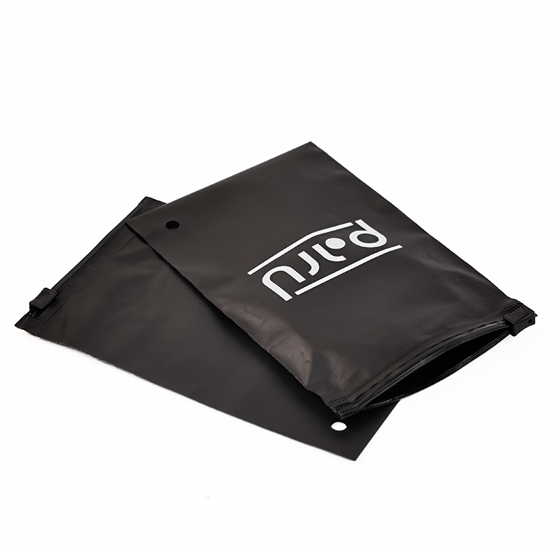 Small size black ziplock bag