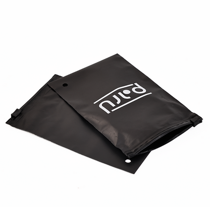 Small size black ziplock bag