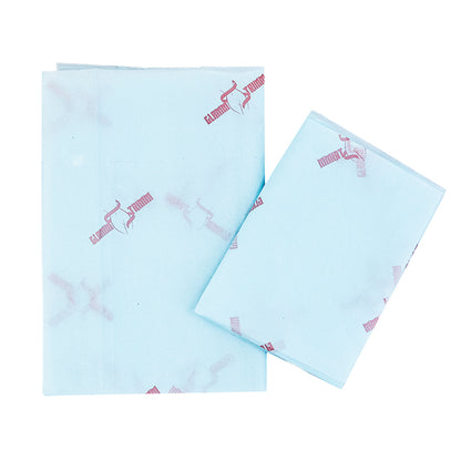 Blue Shirley Paper Printed Red Pattern Wrapping Paper