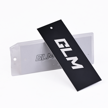 GLM multi-material packaging with a hang tag