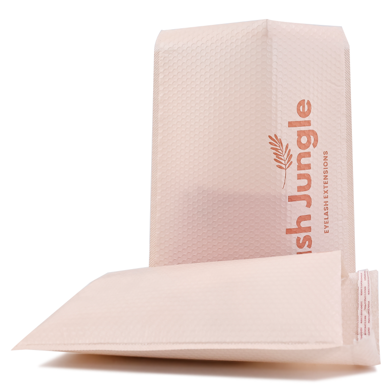 Pink co-extrusion film self-sealing courier bag