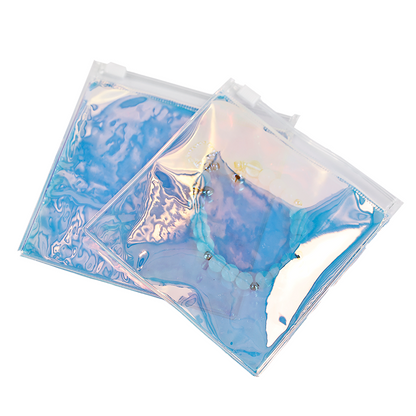 Small size laser zipper bag