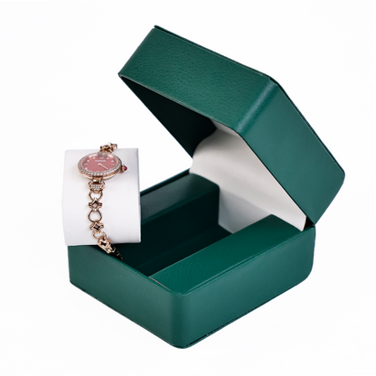 PU leather high-grade flip cover watch box