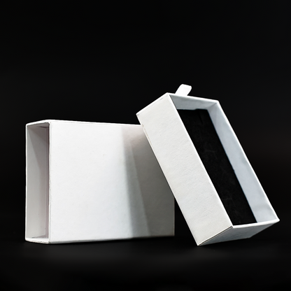 White drawer box