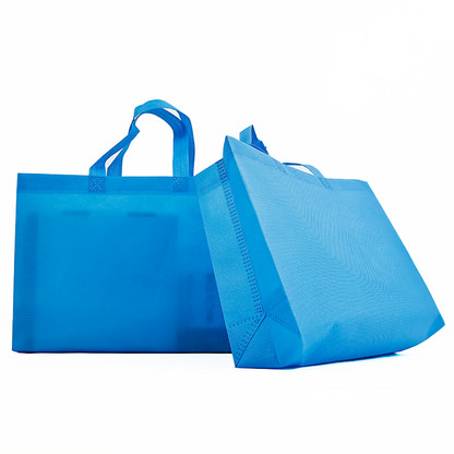 Blue Multi-style Non-woven Tote Bag