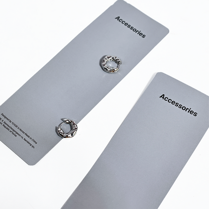 Gray long card