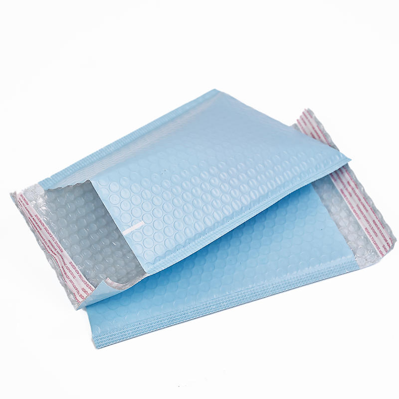 Blue co-extrusion film express bubble bag
