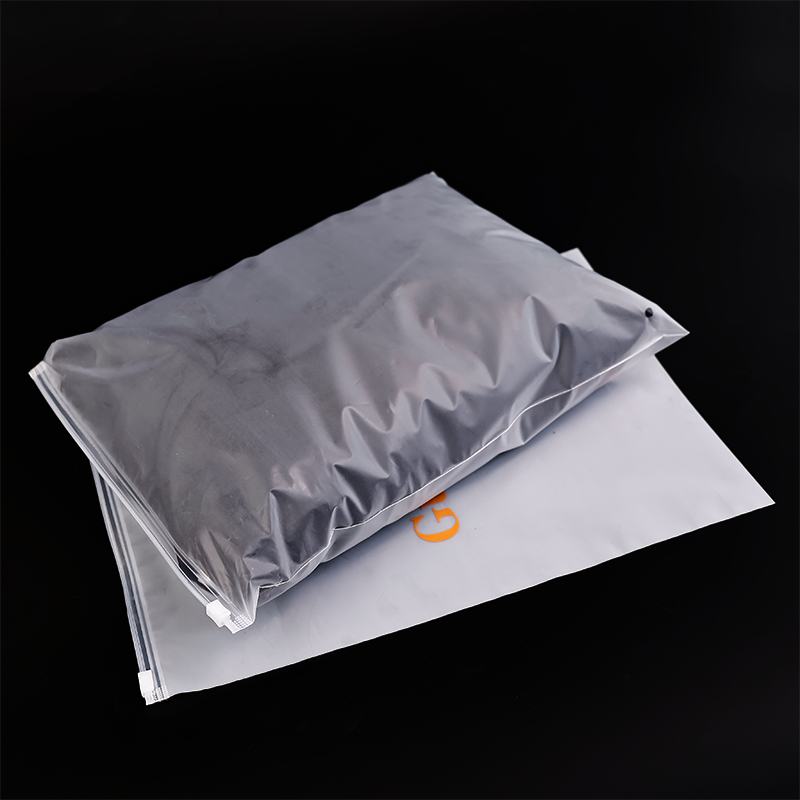 Guduchic Transparent Frosted Zipper Bag
