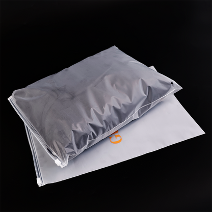 Guduchic Transparent Frosted Zipper Bag