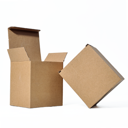 Square multi-lock kraft paper box