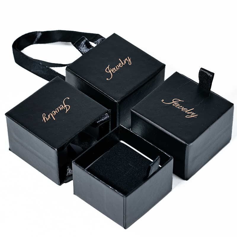Black pearlescent drawer box