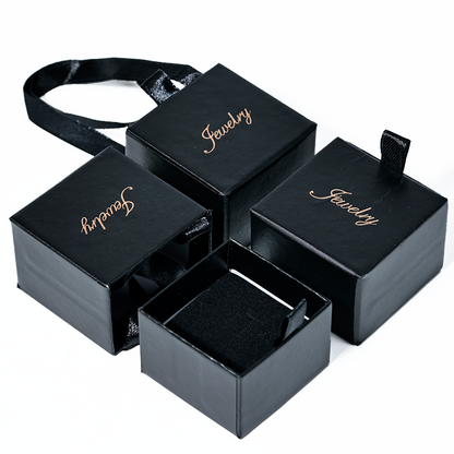 Black pearlescent drawer box